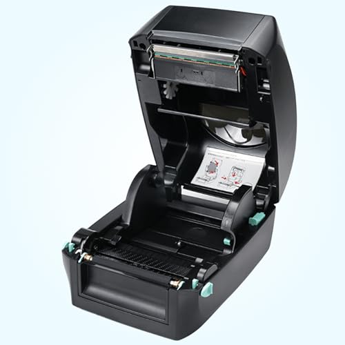 Image of McAuley Labels GoDEX RT730i+ 4 inch Thermal Label Printer - 300 DPI Desktop Barcode Printer with Color Display - USB, Ethernet