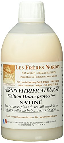 Les Frères Nordin 152512 Vernis Vitrificateur Satine, Multicolore