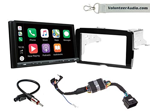 Sony XAV-AX5000 Double Din Radio Install Kit With Apple Carplay, Android Auto, SiriusXM