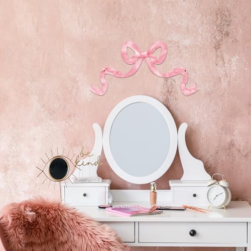Décoration murale métal rose Zonon pour chambre - 4
