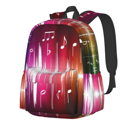 Sac à dos d'école notes de musique pour les sorties scolaires et voyages des enfants