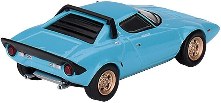 Diecast Model Car Compatible with Lancia Stratos HF Stradale Azzuro Chiaro 1:64 Scale Limited Edition by Mini GT MGT00624