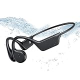 Bone Conduction Headphones - IPX8 Waterproof Swimming Headphones with Built-in MP3 Player 32G Memory