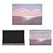 MHCYKJ Skin adesiva per laptop 3 lati, 3 in 1, personalizzabile, in vinile, 3 lati – 15,6 cm, per tastiera e computer portatile (standard)