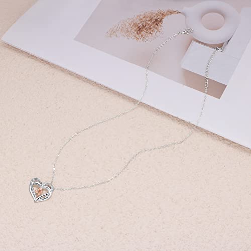 Joycuff Mothers Day Gifts For Daughter From Mom Daughter Gift From Mom Birthday Gifts For Daughter Necklaces From Mom Heart Necklace Valentines Day Christmas For Daughter #TOP3