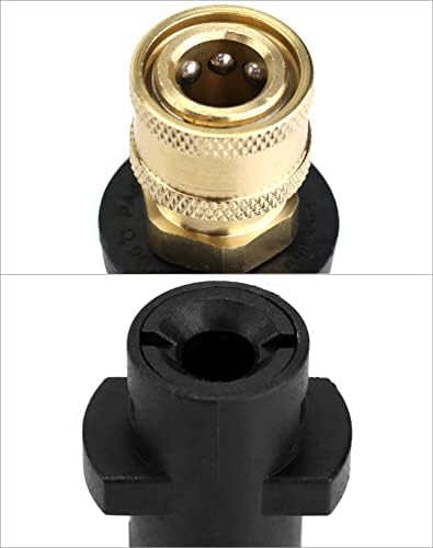 QWORK® pressure washer gun adapter with 1/4" quick connect female fitting,suitable for K-Series K2, K3, K4, K5, K6, K7 pressure washers