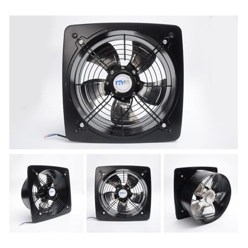 Ventilador de ventilación 2800r/min Ventilador de ventilación 40 x 40 x 19 cm Cocina doméstica Extractor de alta potencia para baño miniatura 4