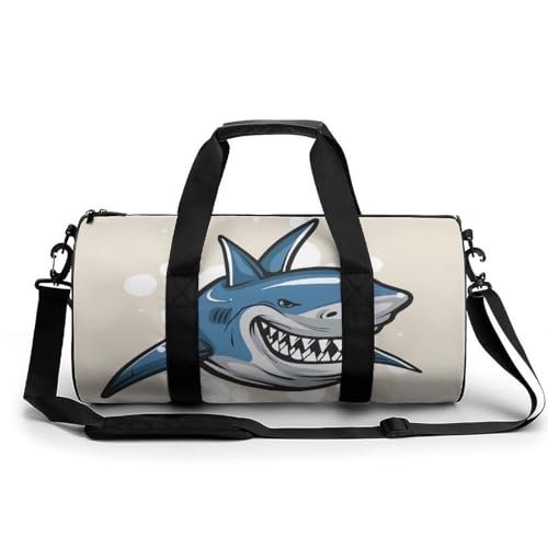 Sac de sport gym requin sac week-end de voyage 45x23x23cm