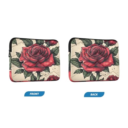 Funda para portátil 13-14 pulg diseño rosa, impermeable y resistente miniatura 2