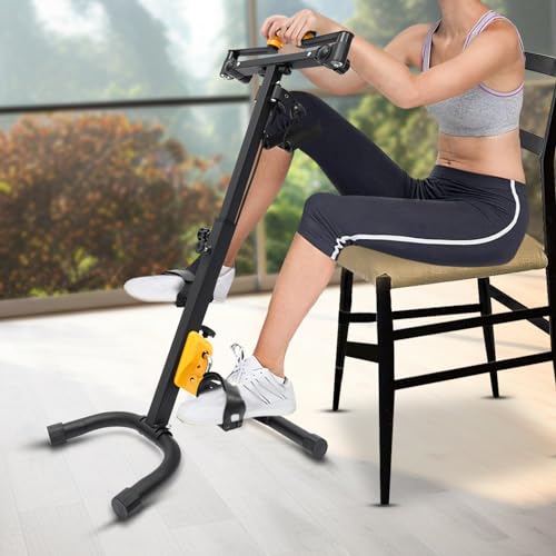 Ejercitador plegable para piernas y brazos con manivelas miniatura 3