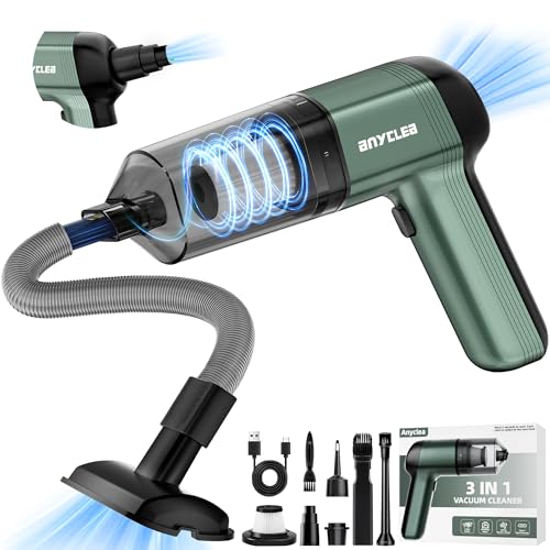 anyclea 3-in-1 Cordless Car Vacuum 12000Pa | Handheld