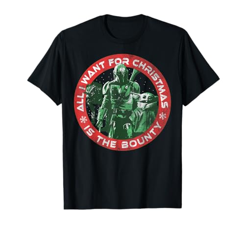 T-shirt Mandalorian Star Wars idéal pour vos soirées de Noël en famille