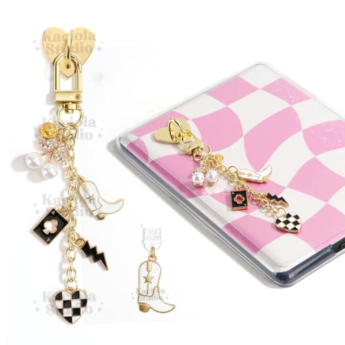 Kaciola �`���[���`�F�[�� Kindle�p �`�F���[�J�E�{�[�C�n�[�g�y���_���g ���킢���d�q���Ѓ��[�_�[ �d�b�`���[�� �u���X���b�g �A�N�Z�T���[ �ǎ� �{�D�� ���� �j�� �M�t�g Kindle/�d�q���Ѓ��[�_�[/�d�b�Ή� (A07)