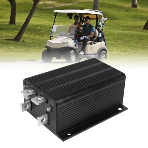 Golf Cart Controller, 1205-117 Golf Cart Speed Controller for 1995-2004 EZGO TXT, Shuttle 950, XI-875/881, Workhorse MPT 1000, 36V 400A Golf Cart Controllers Compatible with Curtis, ITS Throttle Type