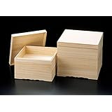 桐・おせち用重箱 6.5寸 2段 27390