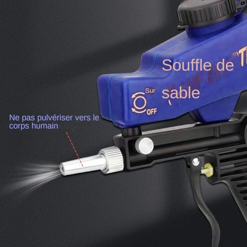 Ponceuse électrique portable et sableuse pour éliminer la rouille