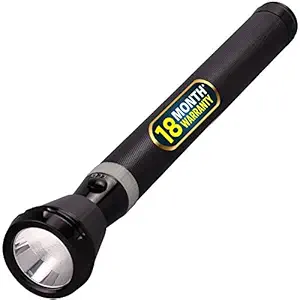 iBELL Fl8389 Rechargeable Flashlight Torch, Ultra Long Beam Range, Aircraft Aluminium Body, Super Bright Led Light, Black(Aluminum, Pack of 1)