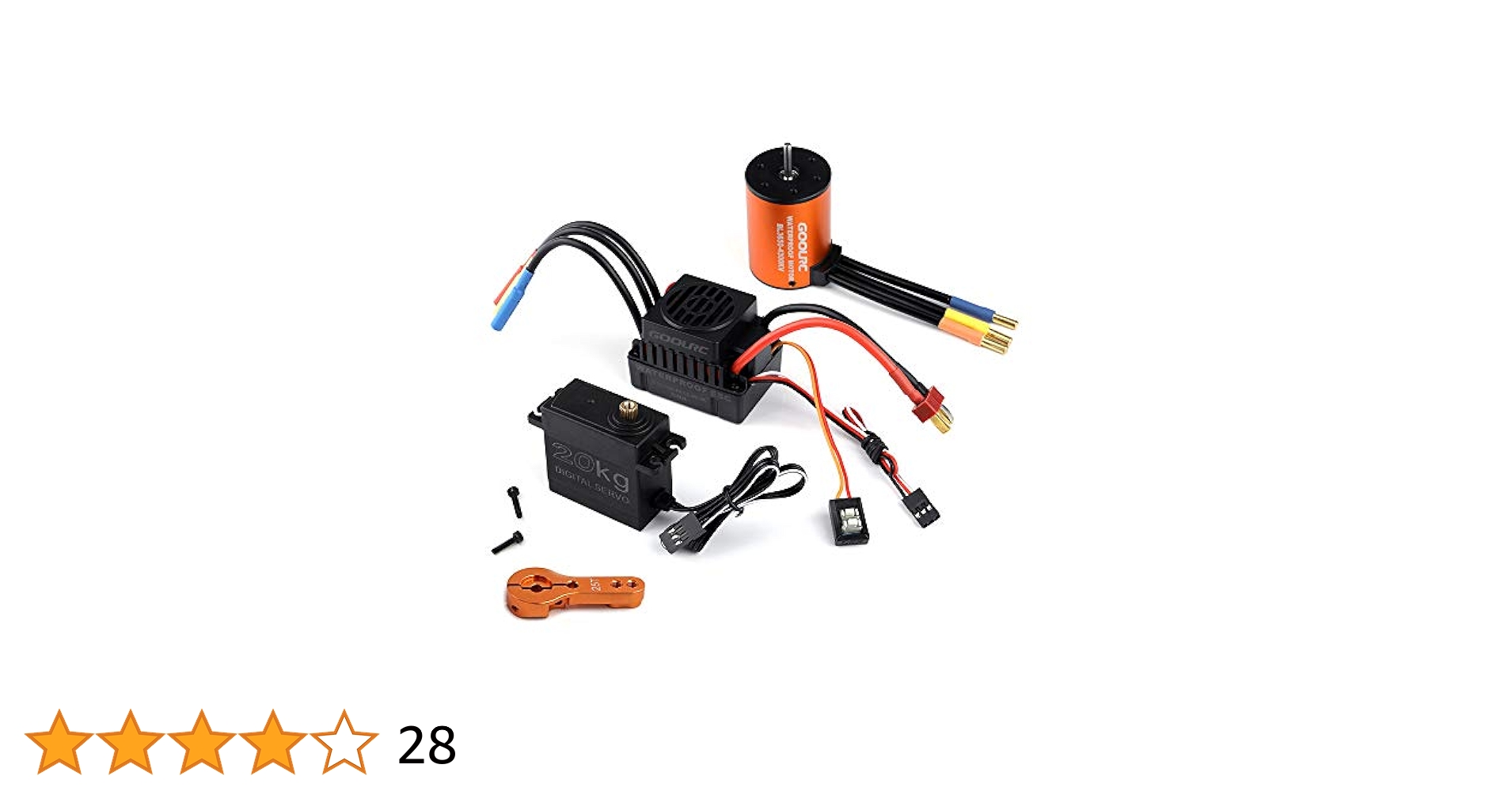 Amazon | GoolRC コンボ セット 3650 4300KVモーター 60
