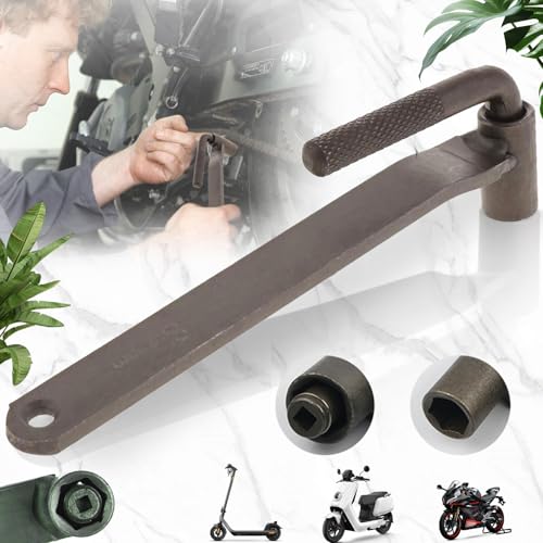 Brateuanoii Strumento di Regolazione della Valvola del Motore Chiave, Esagono da 9 mm Quadrato da 3 mm, Valvola Chiave A Vite per Motore, Chiave Esagonale Quadrata Strumento di Regolazione della Vite