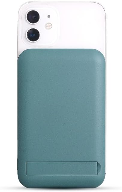 Qubo MagZap X5 Power Bank from Hero Group Magnetic Magsafe Wireless Power Bank, 15W Wireless/20W Wired Output, USB Type C, Supports iPhone 12 & Above, Metal Ring Included for Older Models