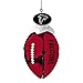 NFL Metal Football Bell Ornament