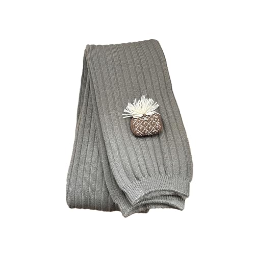 Girls Tights Ribbed Lines Crew Socks Solid Cartoon Thickened Casual Girls Leggings One Pack