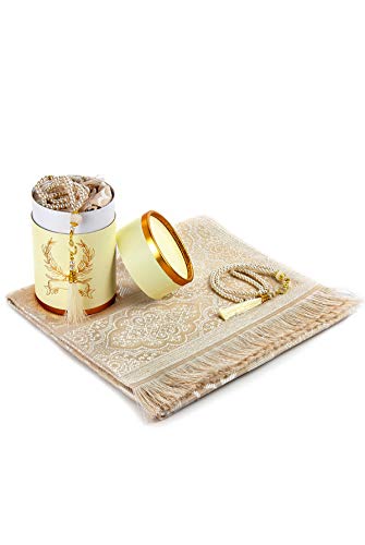 Alfombra De Oración Musulmana Y Perlas De Oración Con Elegante Caja De Regalo Cilíndrica Janamaz Sajjadah Alfombra De Oración Islámica Suave Juego De Regalo Alfombra De Oración De Tafetán Y Alfombra De Oración Musulmana Y Perlas De Oración Con Elegante Caja De Regalo Cilíndrica Janamaz Sajjadah Alfombra De Oración Islámica Suave Juego De Regalo Alfombra De Oración De Tafetán Y