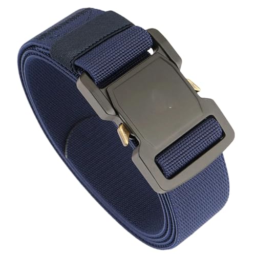 YTR6TW Men's Elastic Belt Outdoor Multifunctional Tactical Belts Nylon Canvas Military Belt Women Trousers Waistband