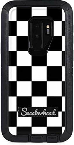 Skinit Decal Skin Compatible with OtterBox Defender Galaxy S9 Plus - Officially Licensed Originally Designed Sneakerhead Checkered Design