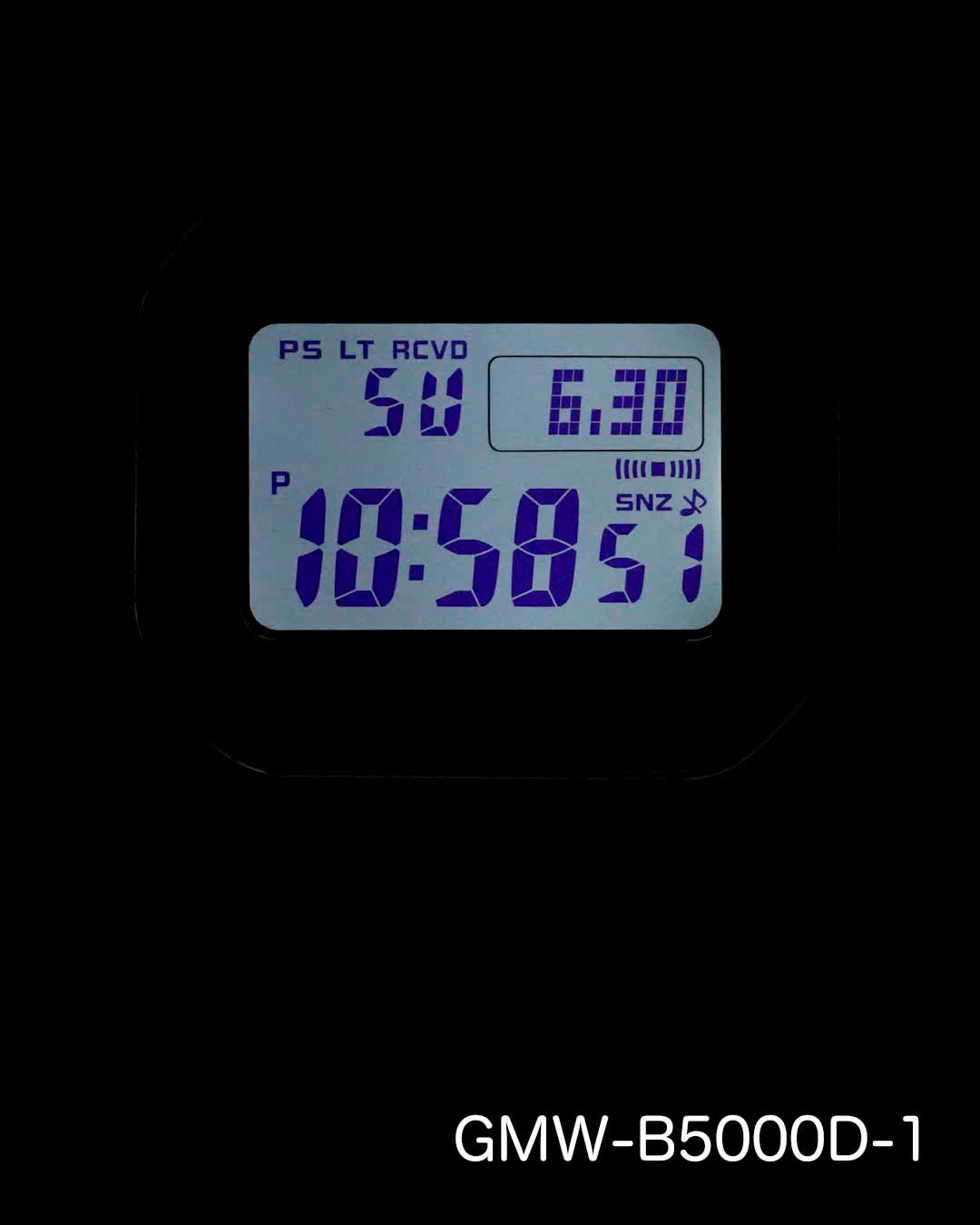 CASIO G-SHOCK 　GMW−B5000D-1JF デジタル電波時計 GMW-B5000D-1JF | CASIO