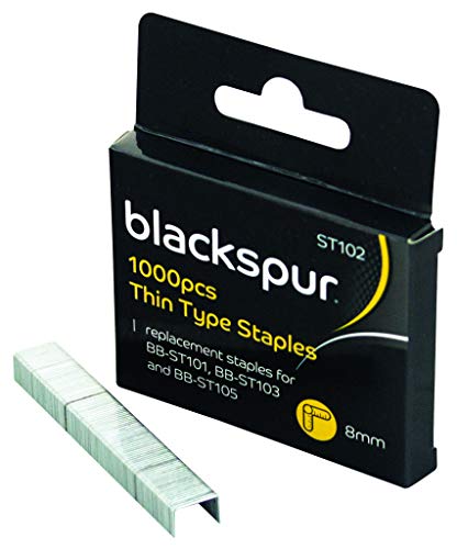 Preisvergleich Produktbild Blackspur BB-ST102 Heftklammern, dünn