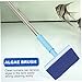 Happyyami Aquarium Cleaning Brush Set 2 Pcs Telescopic Sponge Brush Long Handle Scrubber for Fish Tank Glass Cleaning