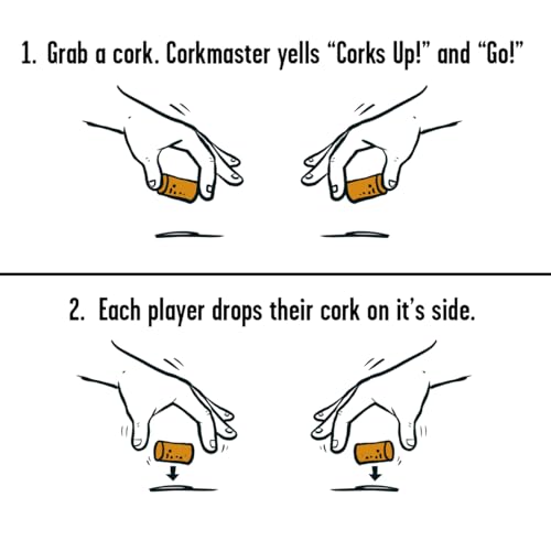 Corks Up! - The Classic Cork Table Game. A High-Energy, Icebreaker, Party-Maker Game for All by Corks Up! - Used condition - Image 4