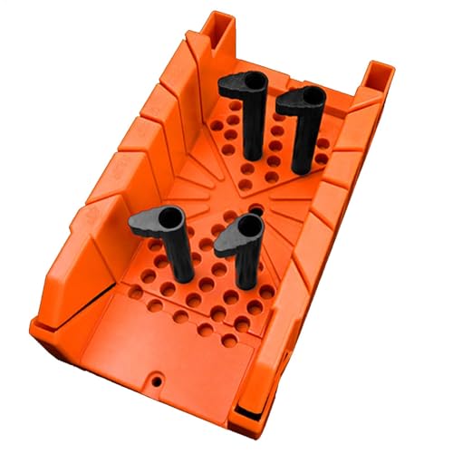 Caja de inglete de sujeción, caja de sierra de mano, sierra de inglete para carpintería, caja de inglete ajustable, sierra de inglete de 45 grados, caja de almacenamiento de carpintería, sierra