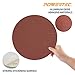 POWERTEC 10 PCS 60 Grit 12 Inch PSA Sanding Discs, Self Stick Adhesive Sandpaper, 12