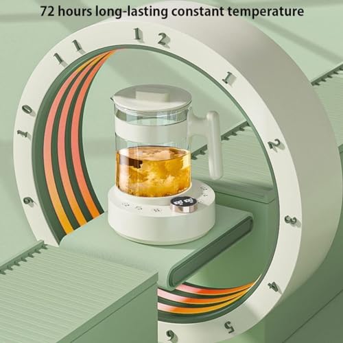 Tetera eléctrica con control de temperatura 1.5L verde miniatura 3