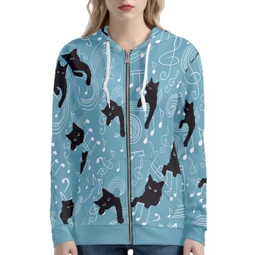 Womens Zip Up Hoodies Long Sleeve Hooded Sweatshirts Casual Drawstring Athletic Jacket with Pockets XS-5XL3