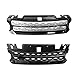 PartsFlow Front Hood Center Grill Grille Compatible With 2014-2017 Land Rover Range Rover Sport LR054766