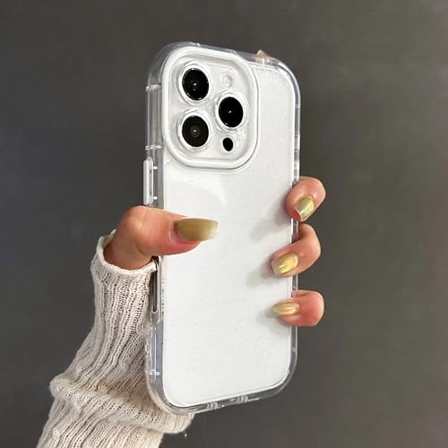 Coque transparente paillettes iPhone 16 anti choc et rayure