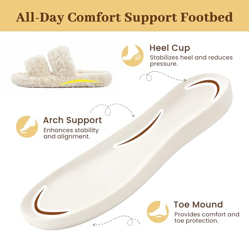 Image of RockDove Women's Pluffie Open Toe Slippers