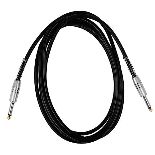 VANZACK Guitar Patch Cable 6.35mm Professional Audio Cable Spring Connector for Electric Guitars