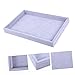 VALICLUD Fashion Multi-purpose Jewelry Tray with Stable Structure for Home Organizing and Desktop Display Medium-sized Storage Tray for Rings Necklaces Watches and Sundries