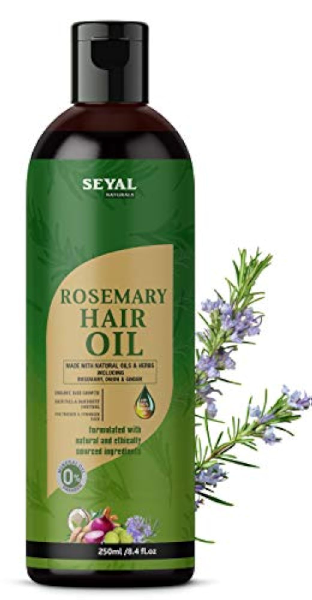 Rosemary Hair Oil For Hair Fall Control & Hair Growth, 250ml