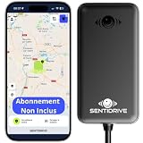 Traceur GPS Voiture sans Abonnement (Boîtier Seul) – Tracker GPS Auto Ultra Réactif (1 Seconde) – Appel Téléphonique avec Assistance Vol 24/7 – Balise GPS Véhicule avec Carte SIM intégrée