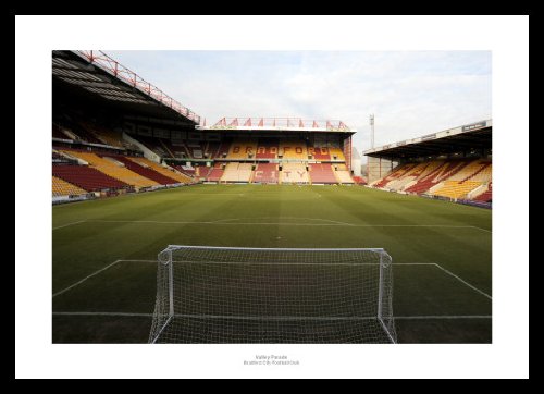 Bradford City Framed Valley Parade Stadium Photo Memorabilia