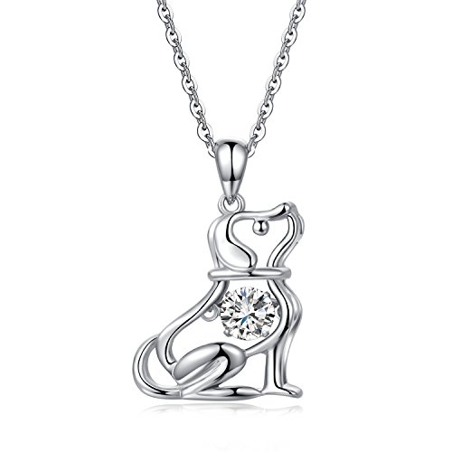 Collana di Danza Del Modellismo Del Cane Ciondolo Delle Donne...