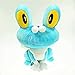 Qarunt Peluche Froakie Peluche, Serie di Giochi Anime dei Cartoni Animati Plushe morbide, Bambole farcite Animali, Compleanno per Bambini, 30 cm