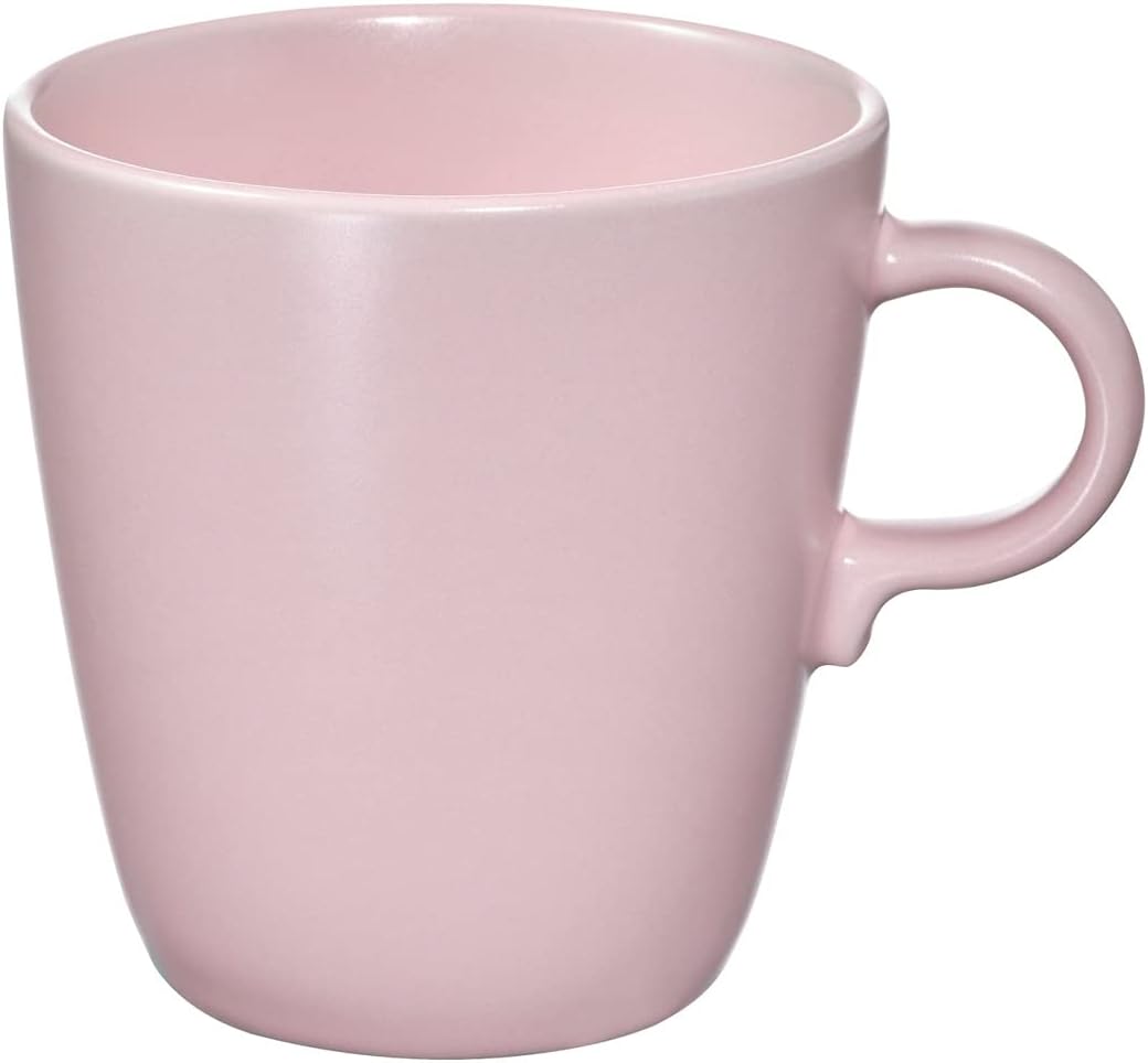 FÄRGKLAR FARGKLAR Mug, Matt Light Pink 37 cl (13 oz) Tea Coffee Cup by Retail World Online, (Stoneware) 1 Cup.