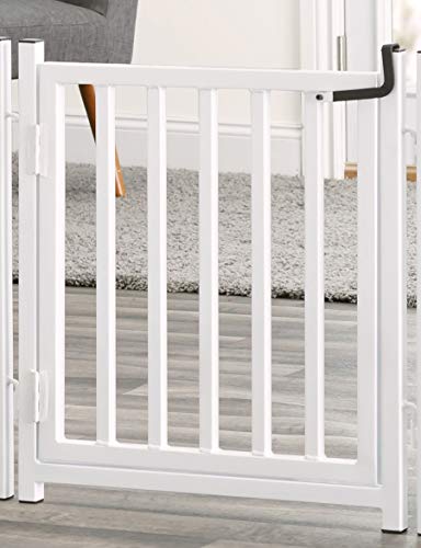 Royal-Weave-Freestanding-Pet-Gate-Set-63-Inch-Wide-Indoor-Pet-Barrier-Walk-Through-Swinging-Door-Extra-Wide-Small-Large-Big-Dogs-Metal-Best-Heavy-Duty-Dog-Gate