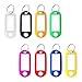 16 Porte Étiquettes Clés Avec Anneau Fendu D'identification Porte-Clés de Fenêtre, 8 Couleurs